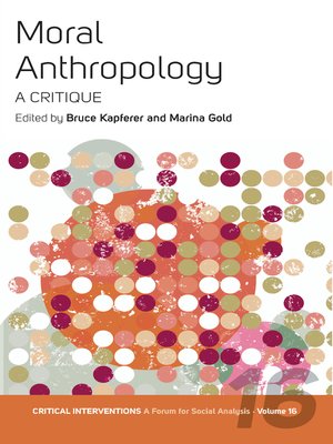 cover image of Moral Anthropology
